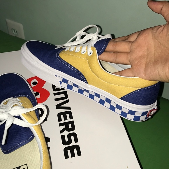 Vans Yellow and Blue Sneakers - Picture 7 of 8